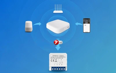 Avatto Chytrý spínací modul ZigBee ZWSM16-W2 TUYA