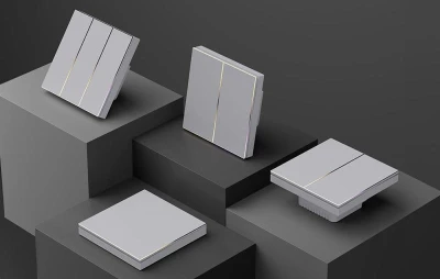Avatto ZigBee TS60-EU-W2 dotykový spínač světla Dual TUYA (bílý).