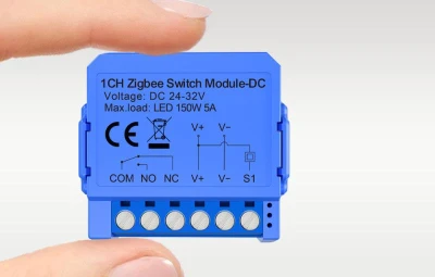 Avatto ZWSM16-DC32V-1 1kanálový spínací modul ZigBee s bezpotenciálovým kontaktem