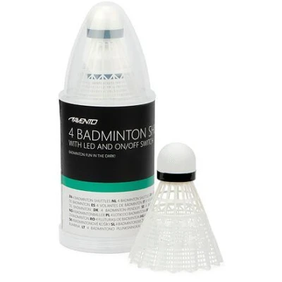 Avento LED Shuttles 4 badmintonové míčky Avento LED Shuttles 4 badmintonové míčky