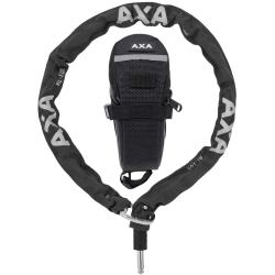 Axa Plugin Řetěz Rlc 100/5,5 Černá + Podsedlová Brašna