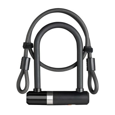Axa Zámek Newton Ul Mini 150/14 + Kabel 100/8 Klíč Černá
