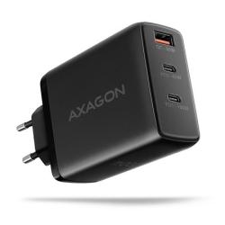 AXAGON ACU-DPQ100, GaN nabíječka do sítě 100W, 3x port (USB-A + dual USB-C), PD3.0/PPS/QC4+/Apple, černá AXAGON ACU-DPQ100, GaN nabíječka do sítě 100W, 3x port (USB-A + dual USB-C), PD3.0/PPS/QC4+/Apple, černá