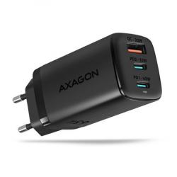AXAGON ACU-DPQ65, GaN nabíječka do sítě 65W, 3x port (USB-A + dual USB-C), PD3.0/QC4+/PPS/Apple, černá AXAGON ACU-DPQ65, GaN nabíječka do sítě 65W, 3x port (USB-A + dual USB-C), PD3.0/QC4+/PPS/Apple, černá