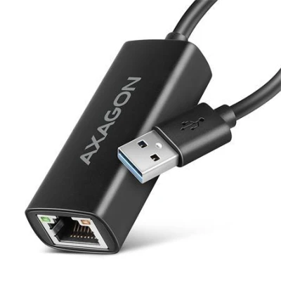 Axagon ADE-AR, USB-A 3.2 Gen 1 - Gigabit Ethernet síťová karta, Realtek 8153, auto instal Axagon ADE-AR, USB-A 3.2 Gen 1 - Gigabit Ethernet síťová karta, Realtek 8153, auto instal