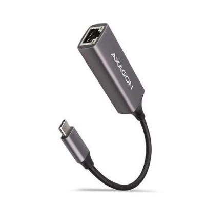 Axagon ADE-TRC, USB-C 3.2 Gen 1 - Gigabit Ethernet síťová karta, auto instal, titanově šedá Axagon ADE-TRC, USB-C 3.2 Gen 1 - Gigabit Ethernet síťová karta, auto instal, titanově šedá