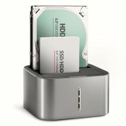 AXAGON ADSA-DC, USB-C 5Gbps - 2x SATA 6G 2.5"/3.5" SSD/HDD CLONE DUAL dokovací stanice AXAGON ADSA-DC, USB-C 5Gbps - 2x SATA 6G 2.5"/3.5" SSD/HDD CLONE DUAL dokovací stanice