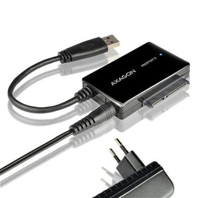 Axagon ADSA-FP3, USB3.0 - SATA 6G HDD FASTport3 adaptér, vč. napáječe Axagon ADSA-FP3, USB3.0 - SATA 6G HDD FASTport3 adaptér, vč. napáječe
