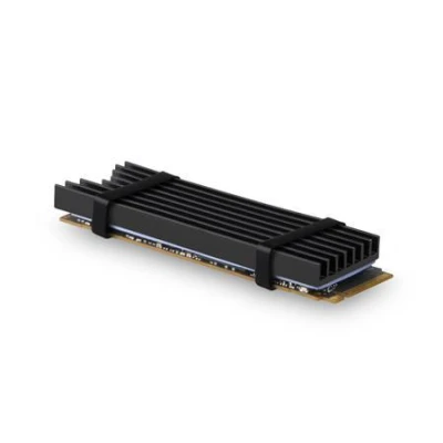 Axagon CLR-M2L6, hliníkový pasivní chladič pro M.2 2280 SSD, výška 6 mm Axagon CLR-M2L6, hliníkový pasivní chladič pro M.2 2280 SSD, výška 6 mm