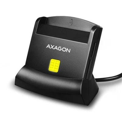 Axagon CRE-SM2, USB externí čtečka 4-slot Smart card/ID card (eObčanka) + SD/microSD/SIM Axagon CRE-SM2, USB externí čtečka 4-slot Smart card/ID card (eObčanka) + SD/microSD/SIM