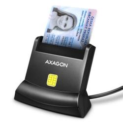 AXAGON CRE-SM4N, USB-A StandReader čtečka kontaktních karet Smart card (eObčanka), kabel 1.3m AXAGON CRE-SM4N, USB-A StandReader čtečka kontaktních karet Smart card (eObčanka), kabel 1.3m