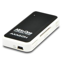 AXAGON CRE-X1, USB 2.0 externí MINI čtečka 5-slot ALL-IN-ONE AXAGON CRE-X1, USB 2.0 externí MINI čtečka 5-slot ALL-IN-ONE