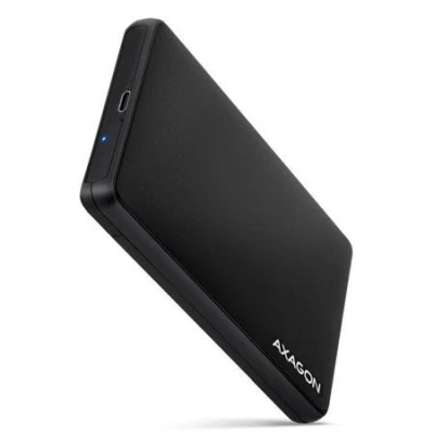 Axagon EE25-SLC, USB-C 3.2 Gen 1 - SATA 6G 2.5" SLIDE box, bezšroubkový, černý