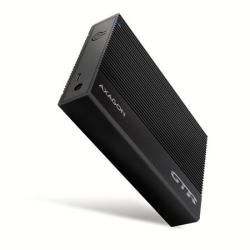 AXAGON EE35-GTR, USB-C 5Gbps - SATA 6G 3.5" RIBBED box, černý AXAGON EE35-GTR, USB-C 5Gbps - SATA 6G 3.5" RIBBED box, černý