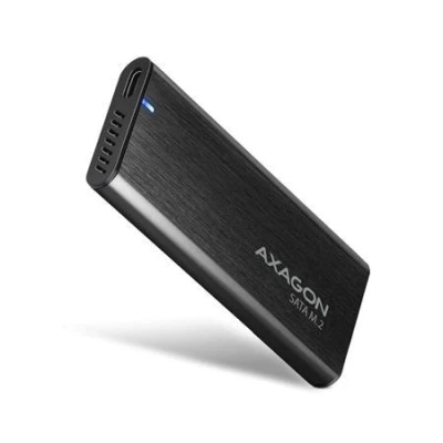 Axagon EEM2-SBC Superspeed+ USB-C - M.2 SATA SSD, externí kovový box pro M.2 SATA SSD disky, bezšroubkový Axagon EEM2-SBC Superspeed+ USB-C - M.2 SATA SSD, externí kovový box pro M.2 SATA SSD disky, bezšroubkový