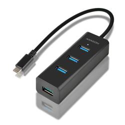 AXAGON HUE-S2C,Type-C 4x USB3.0 CHARGING hub, microUSB nap. konektor AXAGON HUE-S2C,Type-C 4x USB3.0 CHARGING hub, microUSB nap. konektor