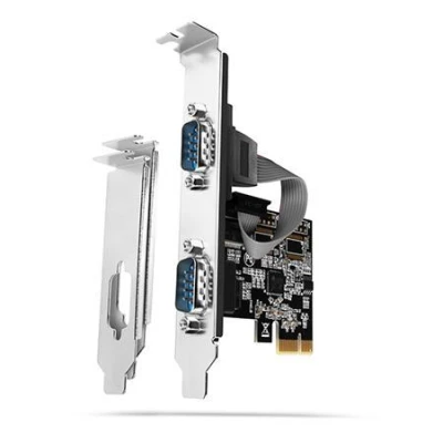 AXAGON PCEA-S2N, PCIe radič - 2x sériový port (RS232) 250 kbps, vrátane LP AXAGON PCEA-S2N, PCIe radič - 2x sériový port (RS232) 250 kbps, vrátane LP