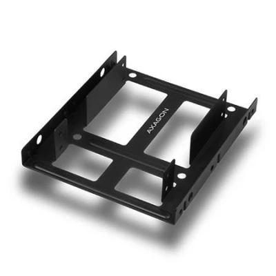 Axagon RHD-225, kovový rámeček pro 2x 2.5" HDD/SSD do 3.5" pozice, montáž ventilátoru