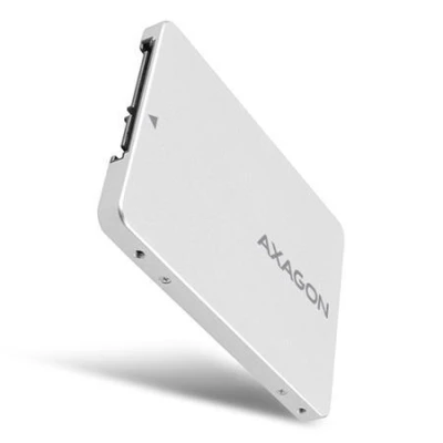 Axagon RSS-M2SD, SATA - M.2 SATA SSD, interní 2.5" ALU box