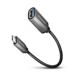 AXAGON RUCM-AFAC, kabelová redukce USB-C (M) - USB-A (F), 20cm, USB 3.2 Gen 1, 3A, ALU AXAGON RUCM-AFAC, kabelová redukce USB-C (M) - USB-A (F), 20cm, USB 3.2 Gen 1, 3A, ALU