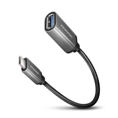 Axagon RUCM-AFAC, kabelová redukce USB-C (M) - USB-A (F), 20cm, USB 3.2 Gen 1, 3A, ALU Axagon RUCM-AFAC, kabelová redukce USB-C (M) - USB-A (F), 20cm, USB 3.2 Gen 1, 3A, ALU