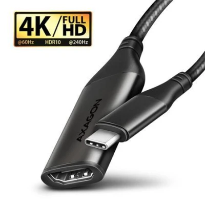 Axagon RVC-HI2M, USB-C - HDMI 2.1 redukce / kabel 0,25m, 4K/60Hz
