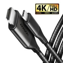 AXAGON RVC-HI2MC, USB-C - HDMI 2.0A redukce / kabel 1,8m, 4K/60Hz AXAGON RVC-HI2MC, USB-C - HDMI 2.0A redukce / kabel 1,8m, 4K/60Hz