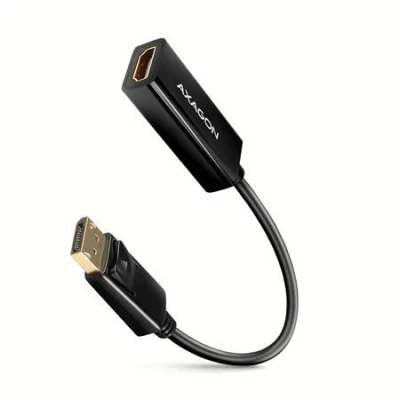 Axagon RVD-HI14N DP HDMI adaptér 4K/30Hz 15cm