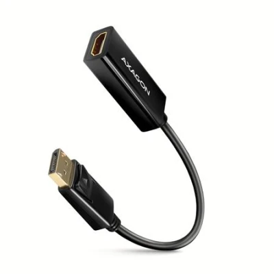 Axagon RVD-HI14N DP HDMI adaptér 4K/30Hz 15cm