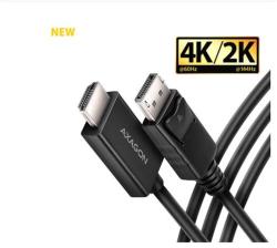 AXAGON RVD-HI20C2, DisplayPort - HDMI 2.0b redukce / kabel 1.8m, 4K/60Hz AXAGON RVD-HI20C2, DisplayPort - HDMI 2.0b redukce / kabel 1.8m, 4K/60Hz