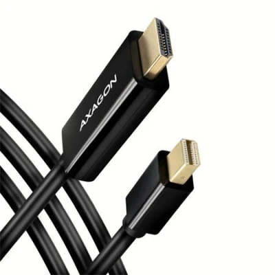 Axagon RVDM-HI14C2 miniDP HDMI kabel, 4K/30Hz 1,8m