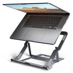 AXAGON STND-LAG hliníkový stojan na notebook 10"-17.3" nastavitelná výška, šedý AXAGON STND-LAG hliníkový stojan na notebook 10"-17.3" nastavitelná výška, šedý