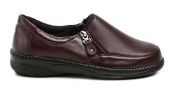 Axel 9734S-W135 bordó dámské boty šíře H