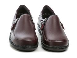 Axel 9734S-W135 bordó dámské boty šíře H