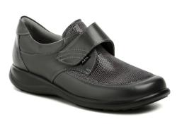 Axel AXCW010 šedé dámské polobotky šíře H