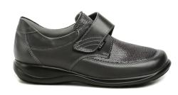 Axel AXCW010 šedé dámské polobotky šíře H