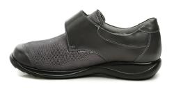 Axel AXCW010 šedé dámské polobotky šíře H