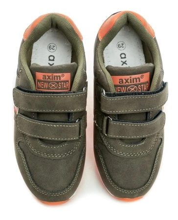 Axim 5A23746 khaki dětské tenisky