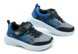 Axim 5A25085N šedo modré dětské tenisky