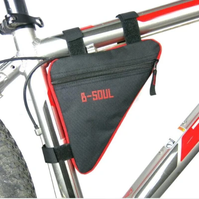 B-SOUL Triangle 1.0 černá-červená brašna do rámu