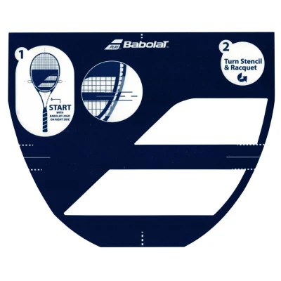 Babolat Logo Tenis šablona pro tenisové rakety Babolat Logo Tenis šablona pro tenisové rakety