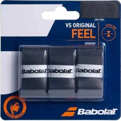 Babolat VS Original overgrip omotávka tl. 0,4 mm čierna-modrá Babolat VS Original overgrip omotávka tl. 0,4 mm čierna-modrá