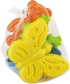 Bábovky na písek baby formičky zvířátka set 4ks mix barev plast