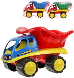 Baby auto barevné tulipan nákladní 32cm sklápěčka různé barvy pro miminko Baby auto barevné tulipan nákladní 32cm sklápěčka různé barvy pro miminko
