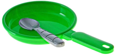 Baby dětské barevné nádobí holčičí set 16ks v síťce plast