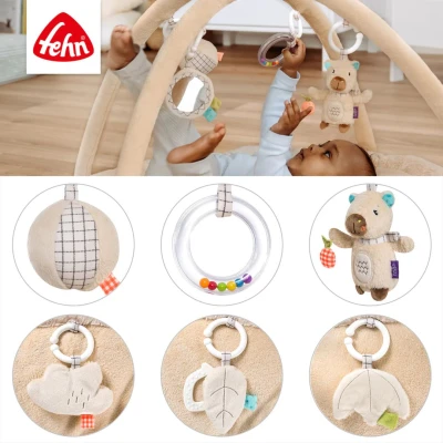 Baby Fehn 3D aktivity deka Capybara Clara béžová