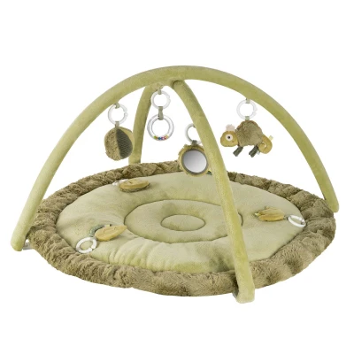 Baby Fehn 3D aktivity deka Chameleon Crazy zelená