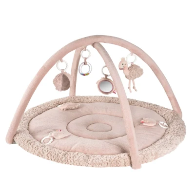 Baby Fehn 3D aktivity deka plameňák Pink