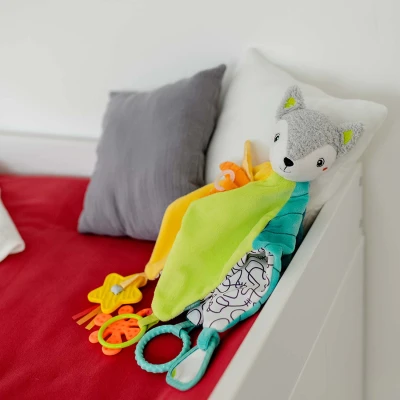 Baby Fehn Aktivity Deluxe muchláček liška DoBabyDoo