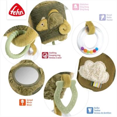 Baby Fehn Aktivity kostka chameleon Crazy